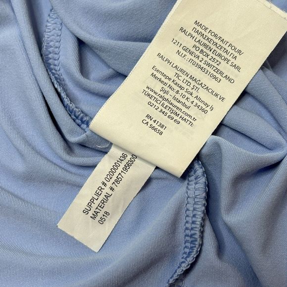 Ralph Lauren RLX MEDIUM Blue Golf Polo US Open 2019 Pebble Beach Wicking - Picture 10 of 12